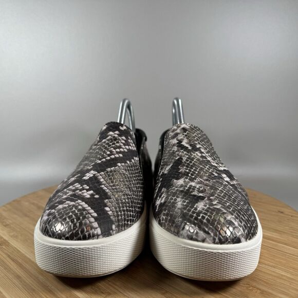 Cole‎ Haan Grand Series Slip On Shoes Womens 8.5 Sneakers Gray Snake Leather - Picture 2 of 8